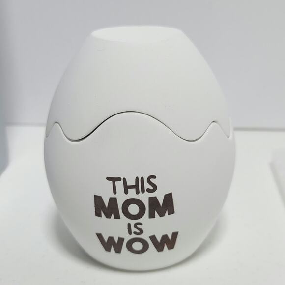 Candle Mom Eggshell Soy Gift Mother's Day White Tuberose Scented Floral Birthday - Picture 1 of 12